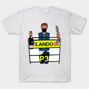 Lando Norris Imola Podium 2021 T-Shirt